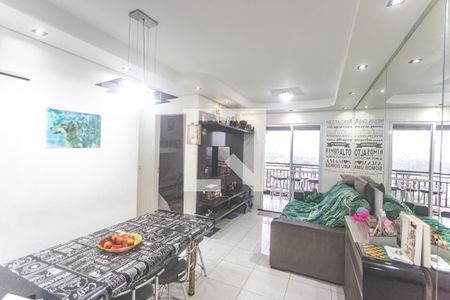 Sala de estar de apartamento à venda com 2 quartos, 59m² em Rudge Ramos, São Bernardo do Campo