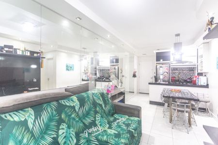 Sala de estar de apartamento à venda com 2 quartos, 59m² em Rudge Ramos, São Bernardo do Campo