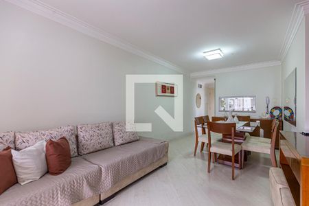 Sala de apartamento à venda com 2 quartos, 70m² em Vila Gilda, Santo André