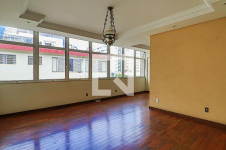 Sala 1 de apartamento à venda com 4 quartos, 180m² em Funcionários, Belo Horizonte