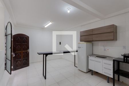 Sala e Cozinha de kitnet/studio para alugar com 1 quarto, 40m² em Campestre, Santo André