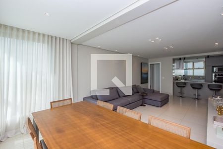 Sala de apartamento à venda com 2 quartos, 98m² em Vila da Serra, Nova Lima