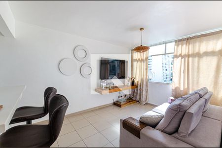 Sala de apartamento para alugar com 2 quartos, 57m² em Icaraí, Niterói