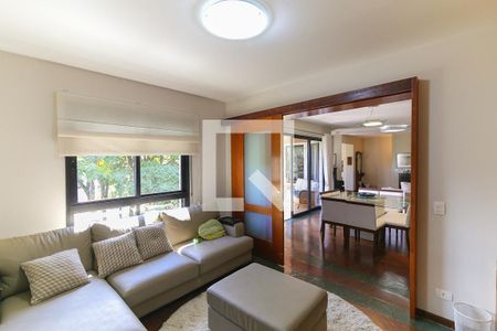 Sala de TV de apartamento para alugar com 4 quartos, 242m² em Vila Suzana, São Paulo