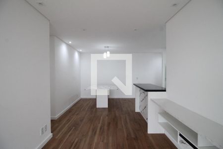 Sala/Cozinha de apartamento para alugar com 3 quartos, 82m² em Vila Guilhermina, São Paulo