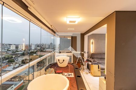 Varanda da Sala de apartamento à venda com 3 quartos, 106m² em Ipiranga, São Paulo