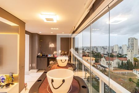 Varanda da Sala de apartamento à venda com 3 quartos, 106m² em Ipiranga, São Paulo