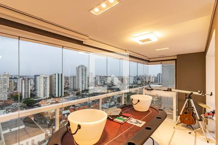 Varanda da Sala de apartamento à venda com 3 quartos, 106m² em Ipiranga, São Paulo