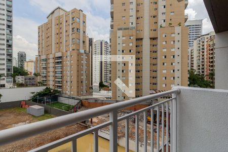 Varanda de apartamento para alugar com 1 quarto, 29m² em Vila Nova Conceição, São Paulo