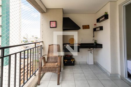 Varanda da Sala de apartamento à venda com 3 quartos, 82m² em Jardim Flor da Montanha, Guarulhos