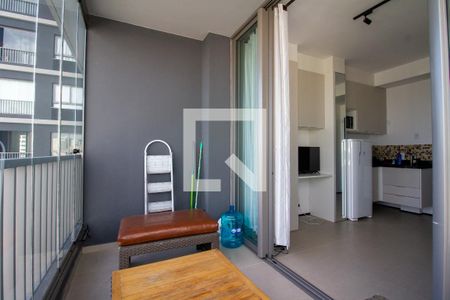 Varanda de kitnet/studio à venda com 1 quarto, 23m² em Perdizes, São Paulo