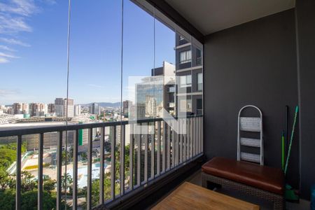 Varanda de kitnet/studio à venda com 1 quarto, 23m² em Perdizes, São Paulo