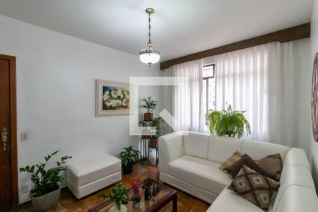 Sala de apartamento à venda com 3 quartos, 87m² em Nova Suíssa, Belo Horizonte