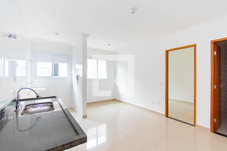 Sala/Cozinha de apartamento à venda com 1 quarto, 36m² em Vila Carrao, São Paulo