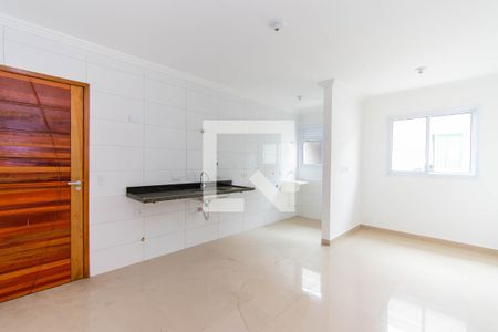 Sala/Cozinha de apartamento à venda com 1 quarto, 36m² em Vila Carrao, São Paulo