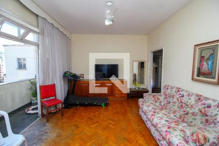 Sala de apartamento à venda com 3 quartos, 136m² em Botafogo, Rio de Janeiro