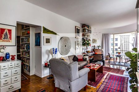 Sala de apartamento para alugar com 1 quarto, 70m² em Centro, São Paulo