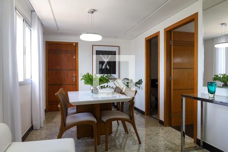 Sala 1 de apartamento à venda com 4 quartos, 180m² em Padre Eustáquio, Belo Horizonte