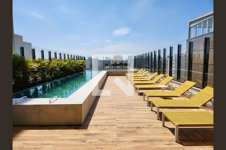 Studio para alugar com 27m², 1 quarto e sem vaga Studio para alugar com 27m², 1 quarto e sem vagaPiscina