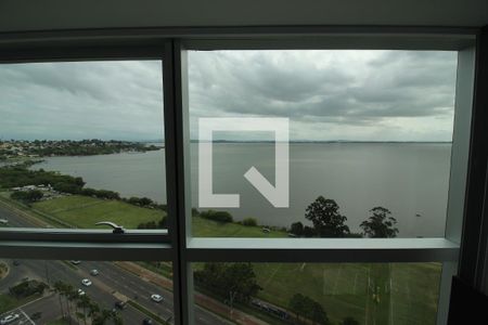 Vista do Quarto Suíte de apartamento à venda com 1 quarto, 43m² em Cristal, Porto Alegre