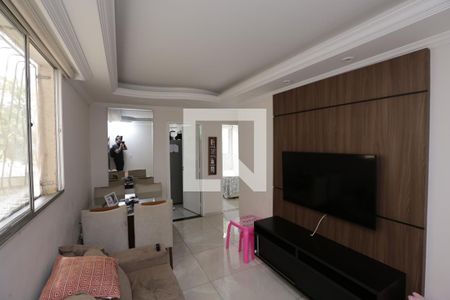 Sala de apartamento à venda com 2 quartos, 57m² em Cabral, Contagem