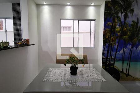 Sala de jantar de casa de condomínio à venda com 2 quartos, 77m² em Jardim das Tulipas, Jundiaí