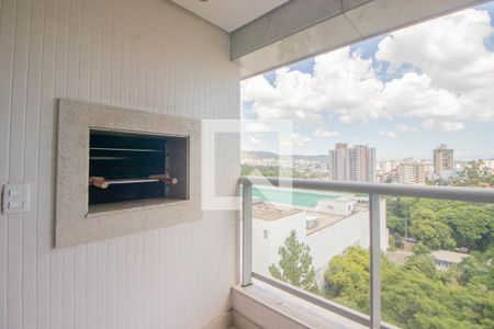 Sala - Varanda de apartamento para alugar com 1 quarto, 54m² em Petrópolis, Porto Alegre