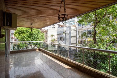 Varanda da Sala de apartamento à venda com 4 quartos, 222m² em Tijuca, Rio de Janeiro