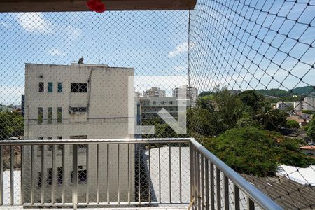 Sala Varanda de apartamento à venda com 2 quartos, 79m² em Rio Comprido, Rio de Janeiro