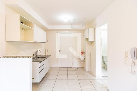 Cozinha de apartamento para alugar com 2 quartos, 32m² em Jardim Celeste, São Paulo