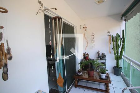 Varanda da Sala de casa à venda com 3 quartos, 122m² em Taquara, Rio de Janeiro