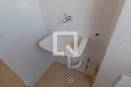 Cozinha e Área de Serviço de apartamento à venda com 2 quartos, 39m² em Vila Guilhermina, São Paulo