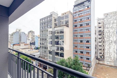 Vista do Studio de kitnet/studio para alugar com 1 quarto, 22m² em República, São Paulo