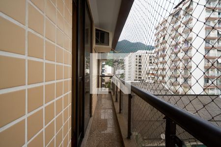 Sala Varanda de apartamento à venda com 4 quartos, 140m² em Tijuca, Rio de Janeiro