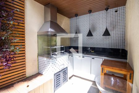 Varanda da Sala - Churrasqueira de casa de condomínio à venda com 4 quartos, 210m² em Vila Nova Caledonia, São Paulo