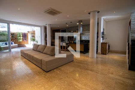 Sala de casa de condomínio à venda com 4 quartos, 210m² em Vila Nova Caledonia, São Paulo