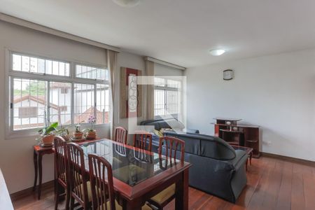 Sala de apartamento para alugar com 3 quartos, 80m² em Lourdes, Belo Horizonte