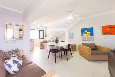Sala de apartamento para alugar com 3 quartos, 186m² em Jardim Vitoria, Guarujá