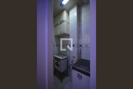 Cozinha de apartamento para alugar com 1 quarto, 22m² em Glória, Rio de Janeiro