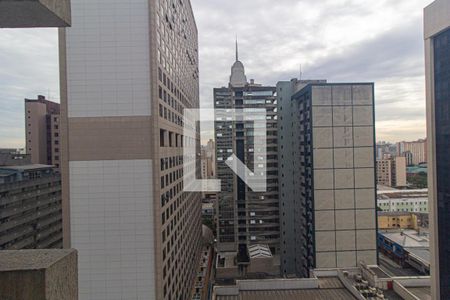 Vista do Quarto de apartamento para alugar com 1 quarto, 34m² em Centro, Curitiba