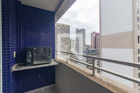 Sacada de apartamento para alugar com 1 quarto, 34m² em Centro, Curitiba