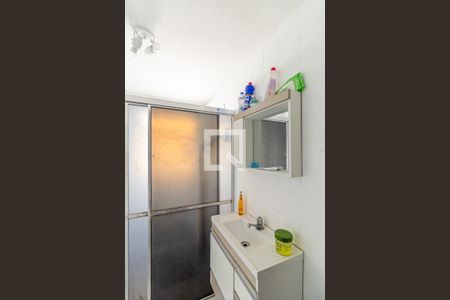 Banheiro de kitnet/studio à venda com 1 quarto, 40m² em Santa Efigênia, São Paulo