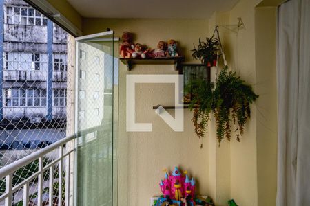 Varanda da Sala de apartamento à venda com 2 quartos, 54m² em Cambuci, São Paulo