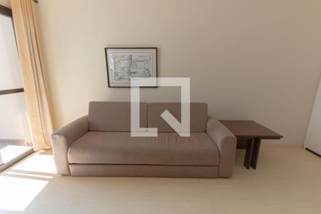 Sala de apartamento para alugar com 1 quarto, 50m² em Cambuí, Campinas