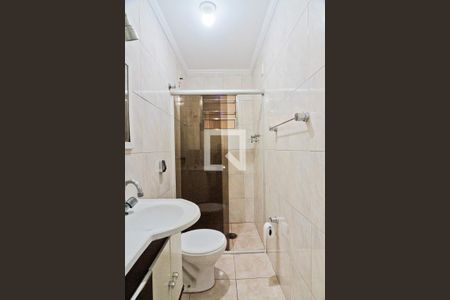 Banheiro de casa para alugar com 1 quarto, 65m² em Jardim Vista Linda, São Paulo