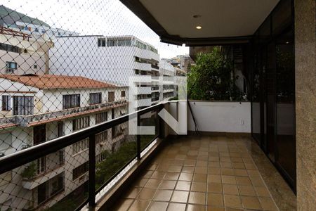 Varanda da sala de apartamento à venda com 2 quartos, 125m² em Lagoa, Rio de Janeiro
