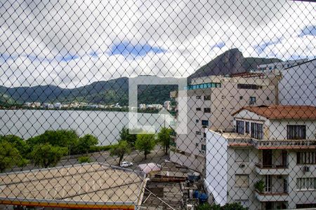 Vista da sala de apartamento à venda com 2 quartos, 125m² em Lagoa, Rio de Janeiro