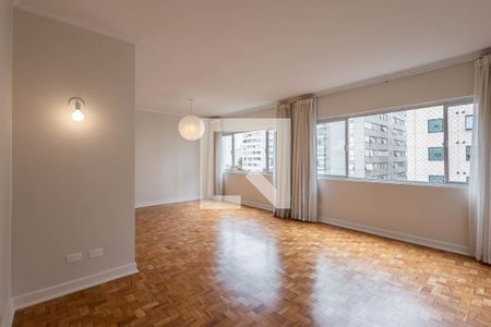 Sala de apartamento para alugar com 3 quartos, 140m² em Cerqueira César, São Paulo