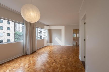 Sala de apartamento para alugar com 3 quartos, 140m² em Cerqueira César, São Paulo