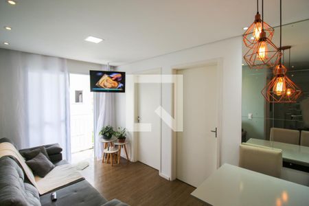 Sala de apartamento para alugar com 2 quartos, 54m² em Vila Nova Curuca, São Paulo